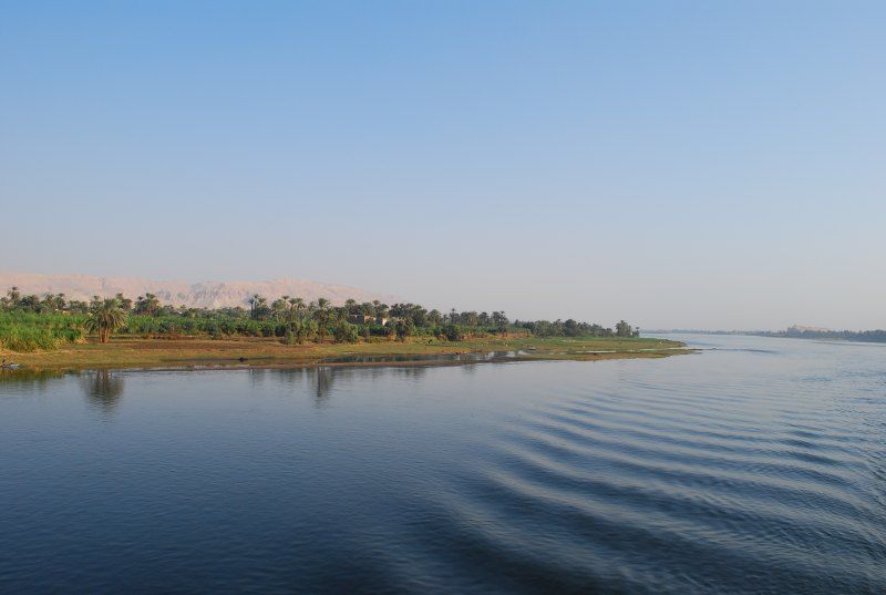 Nile riverbank